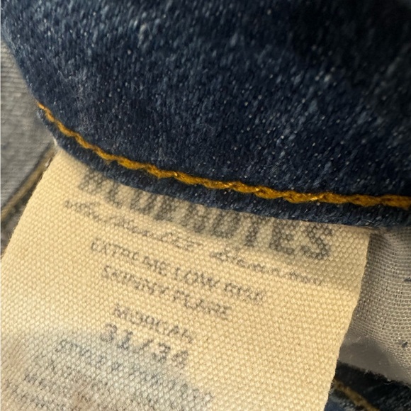 Women’s Bluenotes extreme low - rise skinny flare Y2K - Picture 8 of 9